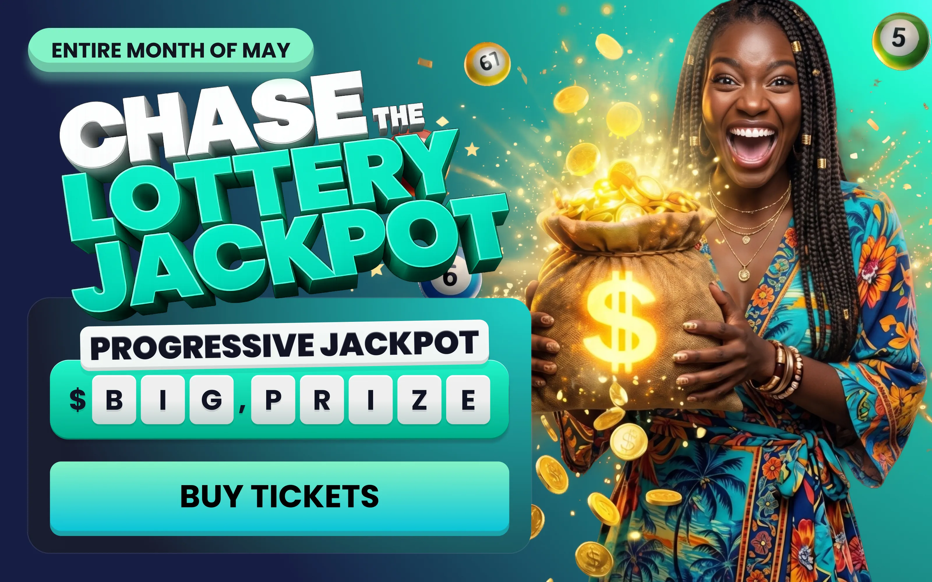 CHASE THE LOTTERY JACKPOT