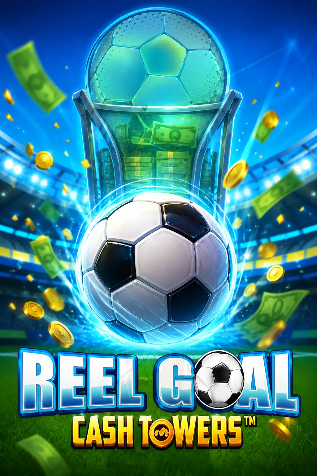 INM Reel Goal Cash Towers (Indigo Magic)